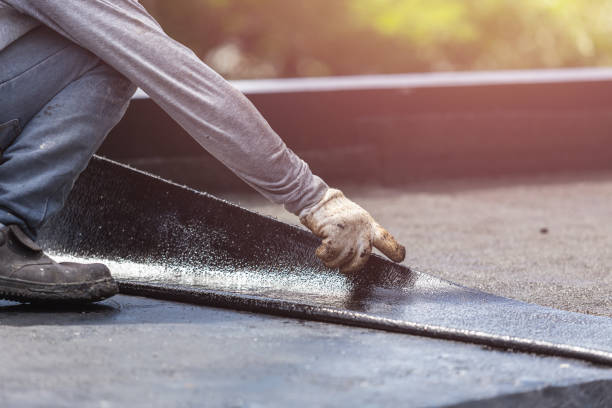 Professional Basement Waterproofing technician working in Avon, PA